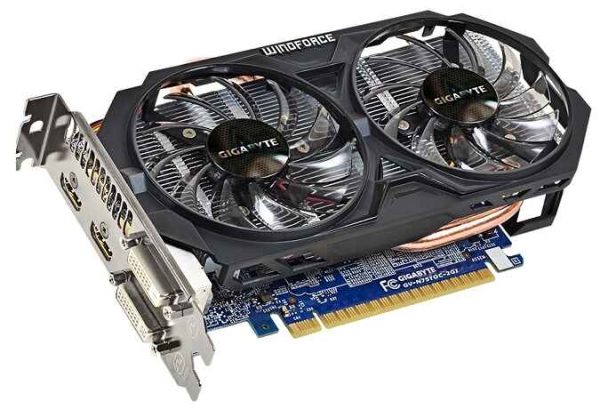 کارت گرافیک گیگابایت GTX 760 Ti GV N75TOC 2GI